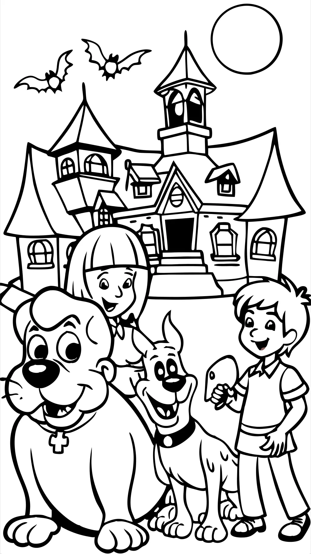 scooby doo coloring pages free